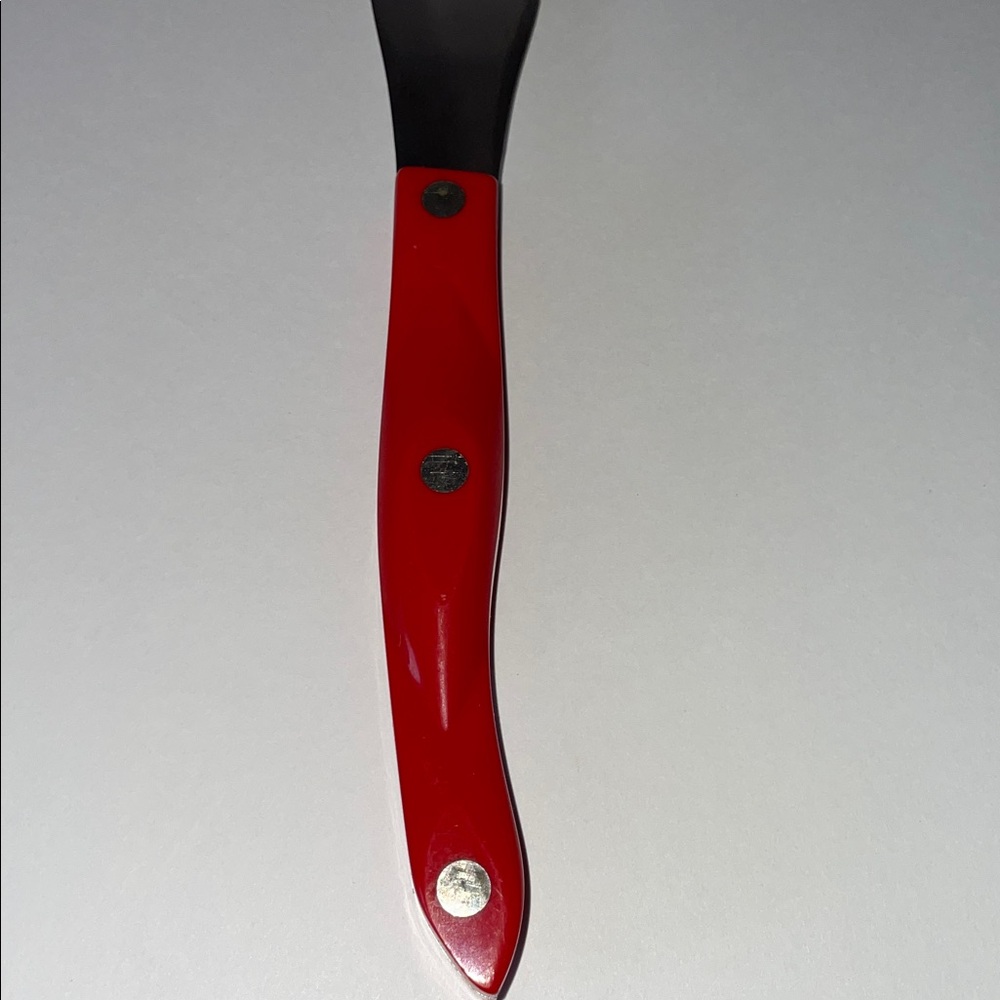 Cutco Red & Silver & Red Spatula Spreader.  #1768 - Picture 2 of 5